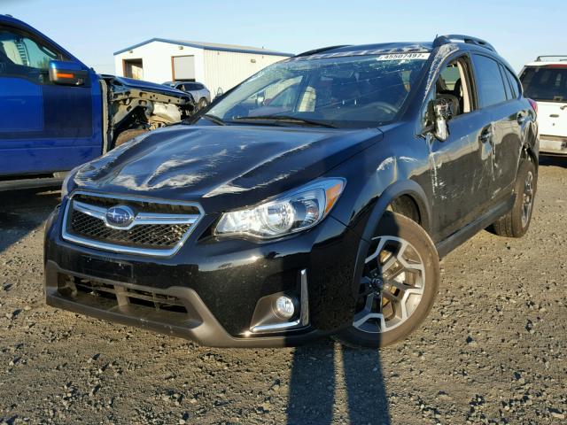 JF2GPABC7H8272728 - 2017 SUBARU CROSSTREK BLACK photo 2