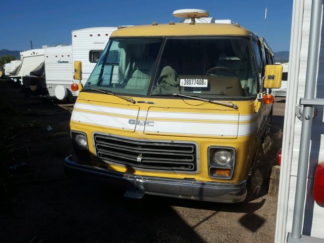 TZE165V100861 - 1975 GMC MOTOR HOME YELLOW photo 2