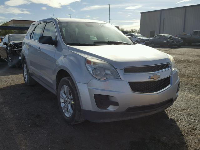 2CNFLCEC7B6366419 - 2011 CHEVROLET EQUINOX LS SILVER photo 1