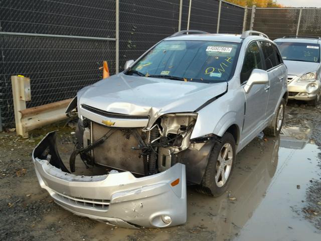 3GNAL3EK7DS567769 - 2013 CHEVROLET CAPTIVA LT SILVER photo 2