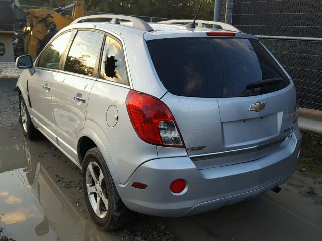 3GNAL3EK7DS567769 - 2013 CHEVROLET CAPTIVA LT SILVER photo 3