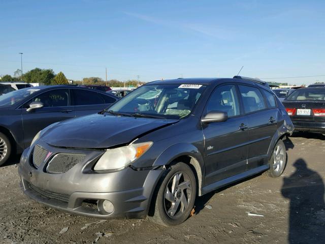 5Y2SL678X6Z448278 - 2006 PONTIAC VIBE GRAY photo 2