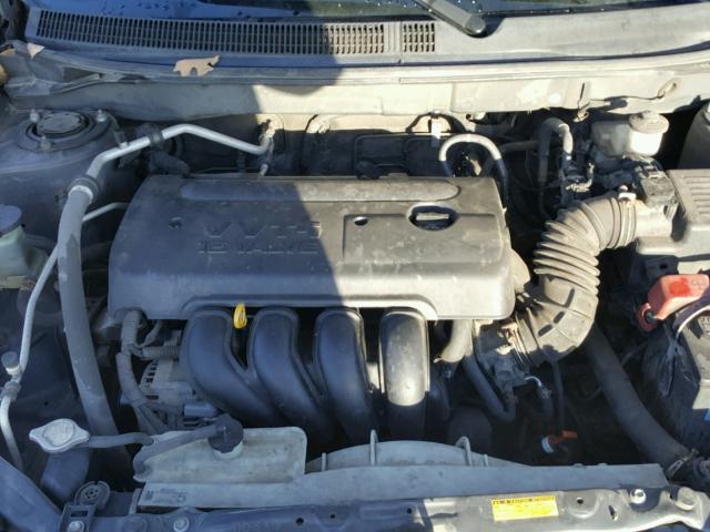 5Y2SL678X6Z448278 - 2006 PONTIAC VIBE GRAY photo 7