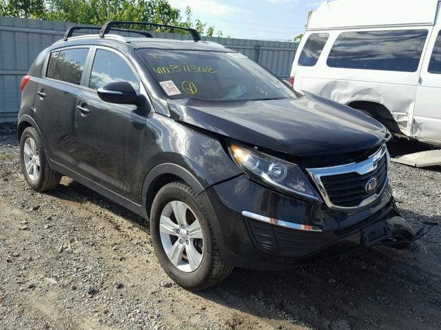 KNDPB3A22D7371362 - 2013 KIA SPORTAGE B BLACK photo 1