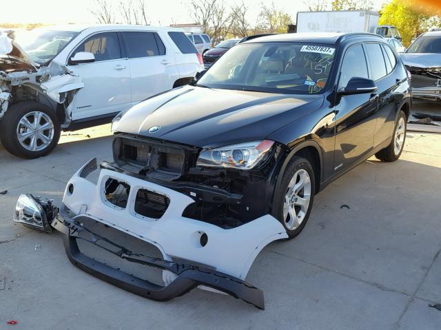 WBAVM1C58FV317783 - 2015 BMW X1 SDRIVE2 BLACK photo 2