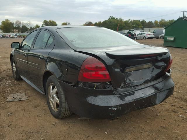 2G2WS522341369238 - 2004 PONTIAC GRAND PRIX BLACK photo 3