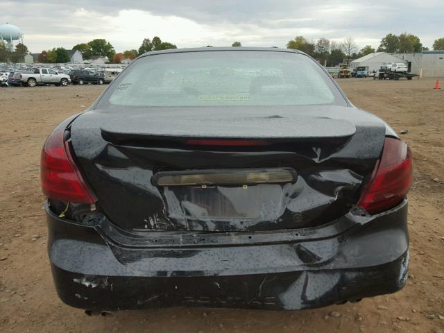 2G2WS522341369238 - 2004 PONTIAC GRAND PRIX BLACK photo 9