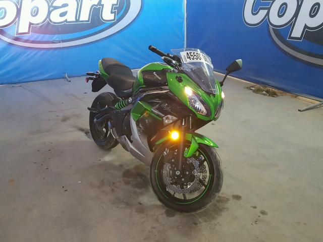 JKAEXEE1XGDA21521 - 2016 KAWASAKI EX650 E GREEN photo 1