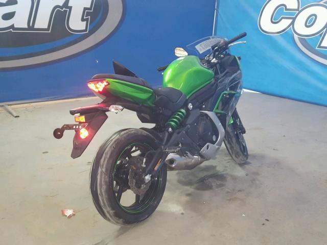 JKAEXEE1XGDA21521 - 2016 KAWASAKI EX650 E GREEN photo 4