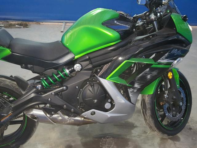 JKAEXEE1XGDA21521 - 2016 KAWASAKI EX650 E GREEN photo 5