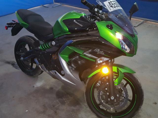 JKAEXEE1XGDA21521 - 2016 KAWASAKI EX650 E GREEN photo 9