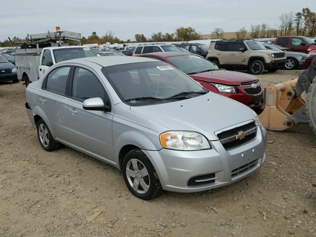 KL1TD5DE3BB234832 - 2011 CHEVROLET AVEO LS SILVER photo 1