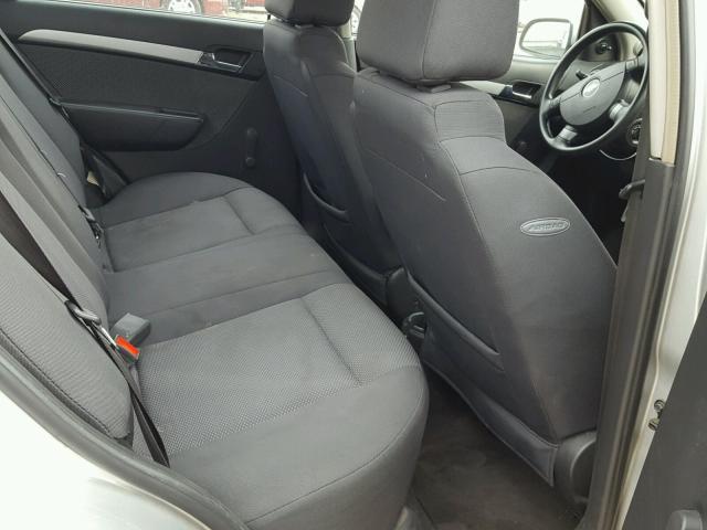 KL1TD5DE3BB234832 - 2011 CHEVROLET AVEO LS SILVER photo 6