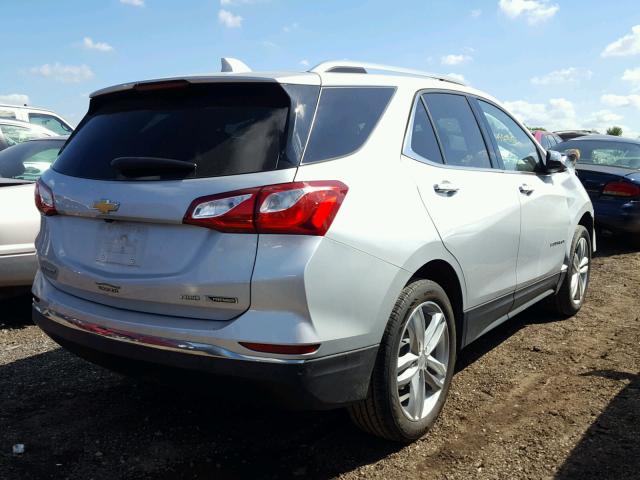 2GNAXVEV0J6118776 - 2018 CHEVROLET EQUINOX PR SILVER photo 4