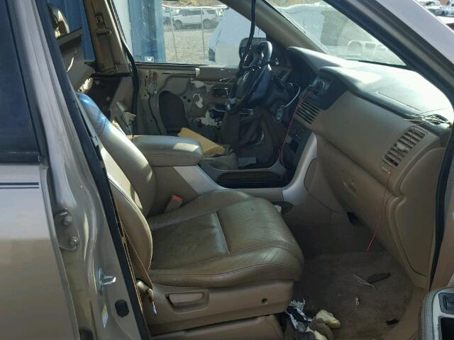 2HKYF18543H536528 - 2003 HONDA PILOT GOLD photo 5