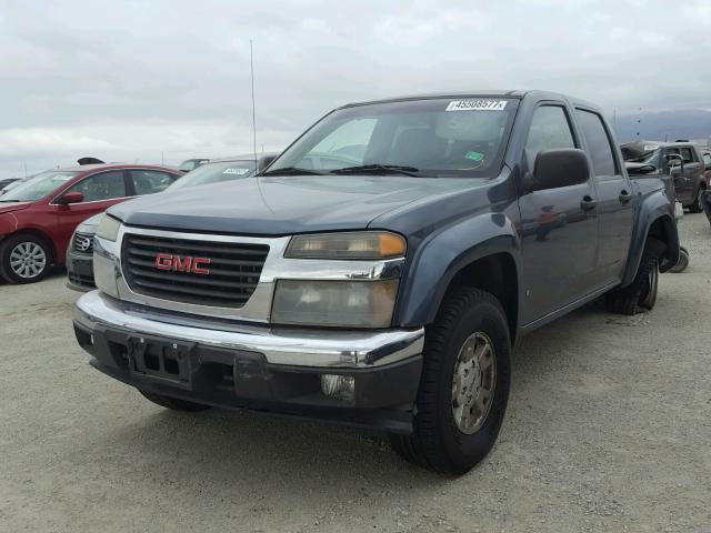 1GTDS136568129332 - 2006 GMC CANYON BLUE photo 2