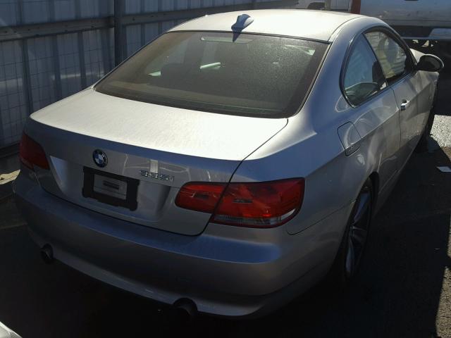 WBAWB73509P046434 - 2009 BMW 335 I SILVER photo 4