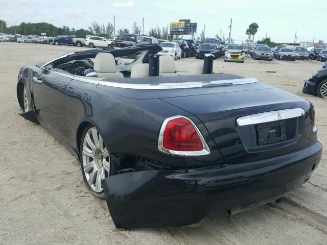 SCA666D5XGU102031 - 2016 ROLLS-ROYCE DAWN BLACK photo 3