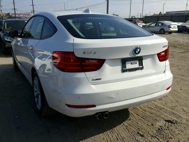 WBA8Z5C52FGS36479 - 2015 BMW 328 XIGT WHITE photo 3