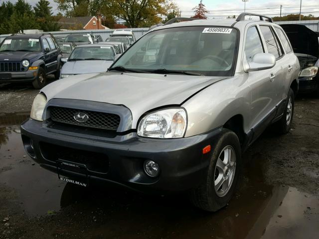 KM8SC73D94U851957 - 2004 HYUNDAI SANTA FE G TWO TONE photo 2