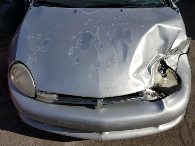 1P3ES46C31D272335 - 2001 PLYMOUTH NEON BASE SILVER photo 7