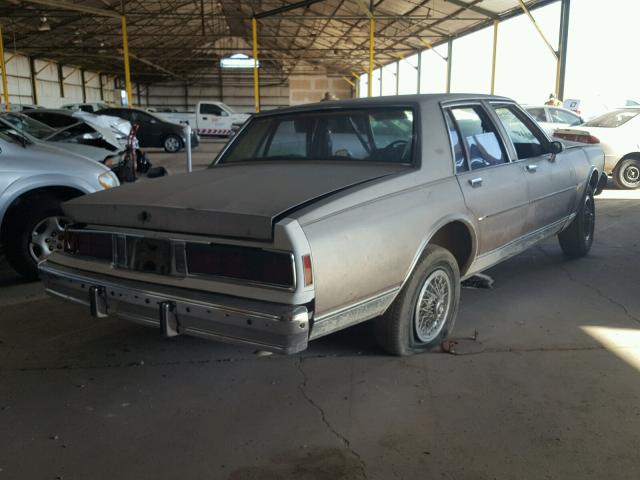 1G1AN69H0DX147989 - 1983 CHEVROLET CAPRICE CL GRAY photo 4