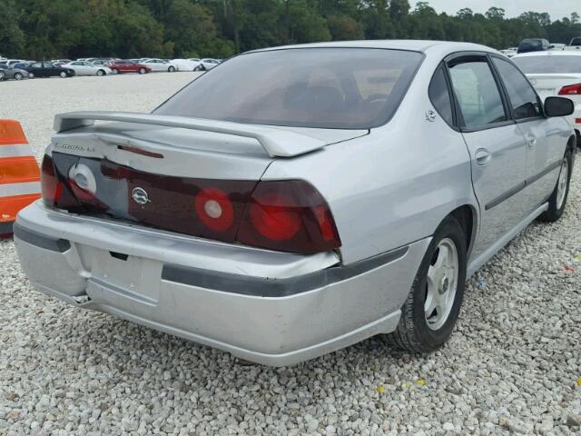 2G1WH55KXY9332581 - 2000 CHEVROLET IMPALA SILVER photo 4