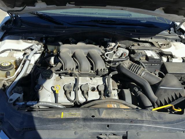 3FAFP08106R103081 - 2006 FORD FUSION SEL WHITE photo 7