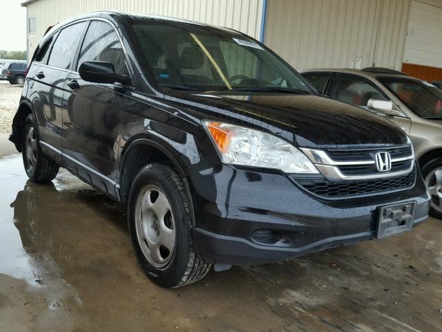 3CZRE3H31AG700996 - 2010 HONDA CR-V LX BLACK photo 1