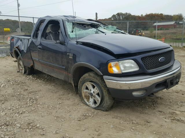 1FTRX18LX3NA28855 - 2003 FORD F150 BLUE photo 1