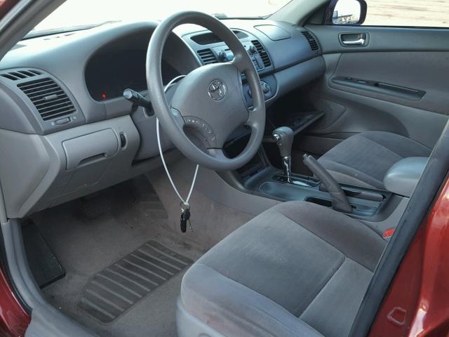 4T1BE32K25U055720 - 2005 TOYOTA CAMRY LE 栗色 照片 5