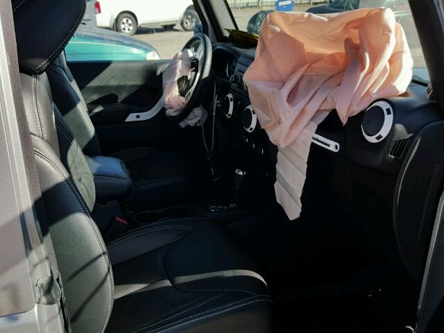 1C4AJWBG6EL238939 - 2014 JEEP WRANGLER S Gümüş foto 5