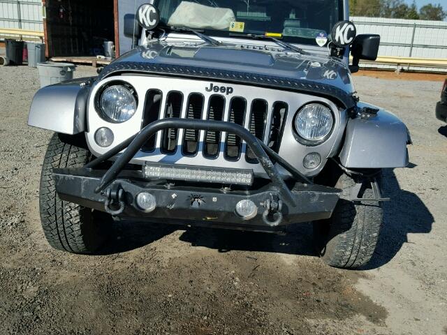 1C4AJWBG6EL238939 - 2014 JEEP WRANGLER S Gümüş foto 9