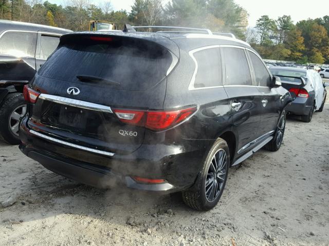 5N1AL0MM0GC518042 - 2016 INFINITI QX60 BLACK photo 4