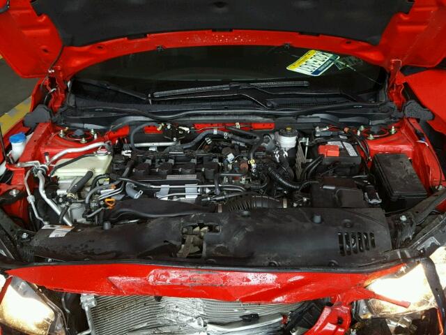 SHHFK7G49JU208000 - 2018 HONDA CIVIC SPOR RED photo 7