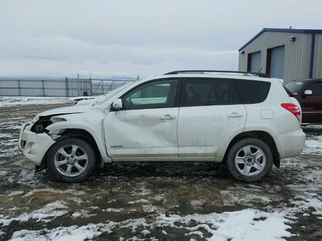 JTMDK4DV4AD015667 - 2010 TOYOTA RAV4 LIMIT WHITE photo 9