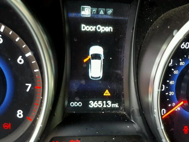 5XYZU3LA8DG097045 - 2013 HYUNDAI SANTA FE S 红色 照片 8