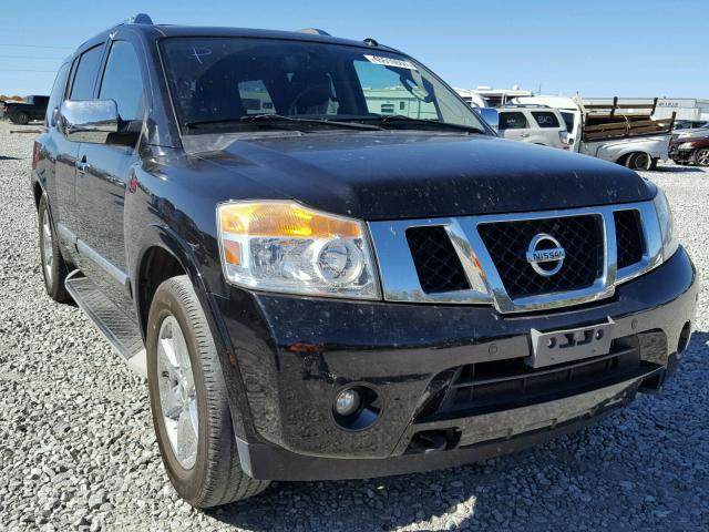 5N1BA0NF6BN603586 - 2011 NISSAN ARMADA BLACK photo 1