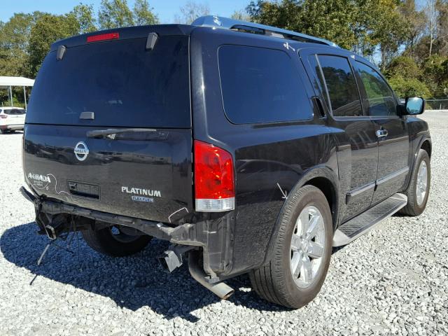 5N1BA0NF6BN603586 - 2011 NISSAN ARMADA BLACK photo 4