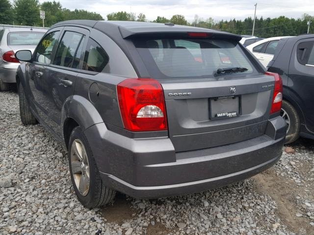 1B3CB3HA4BD249260 - 2011 DODGE CALIBER MA GRAY photo 3