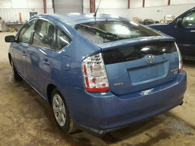 JTDKB20U397881248 - 2009 TOYOTA PRIUS 蓝色 照片 3