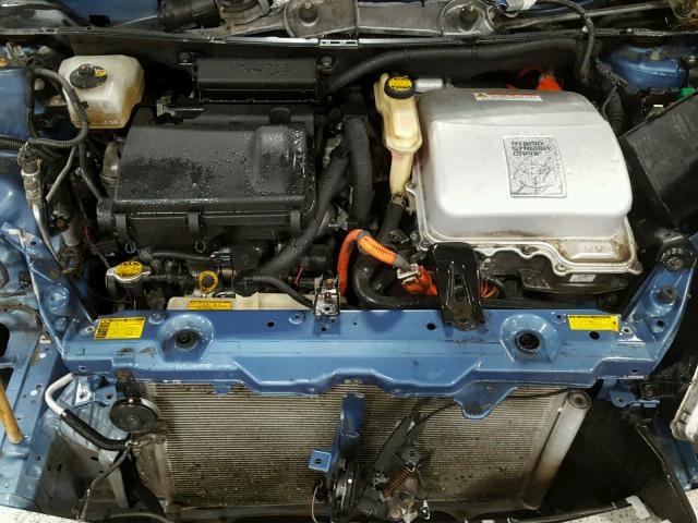 JTDKB20U397881248 - 2009 TOYOTA PRIUS 蓝色 照片 7