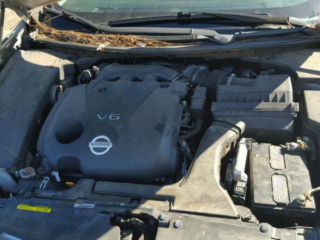 1N4AA51E49C805557 - 2009 NISSAN MAXIMA S SILVER photo 7