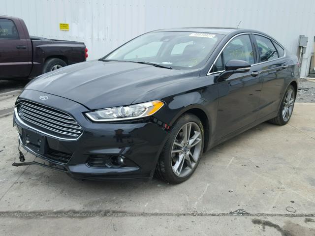 3FA6P0K93DR253259 - 2013 FORD FUSION TIT BLACK photo 2