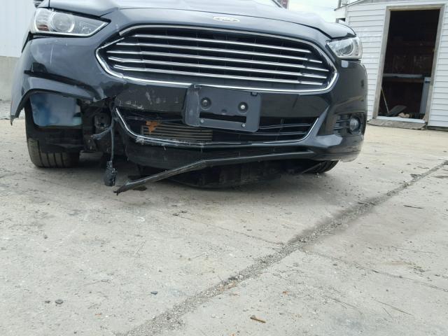 3FA6P0K93DR253259 - 2013 FORD FUSION TIT BLACK photo 9