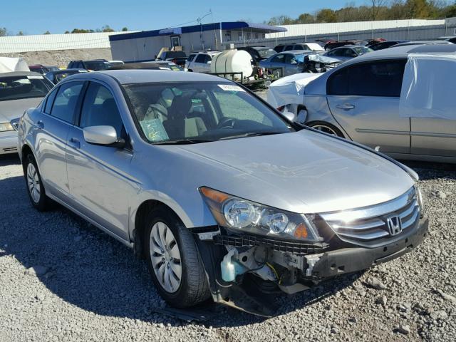 1HGCP2F33BA128673 - 2011 HONDA ACCORD LX SILVER photo 1