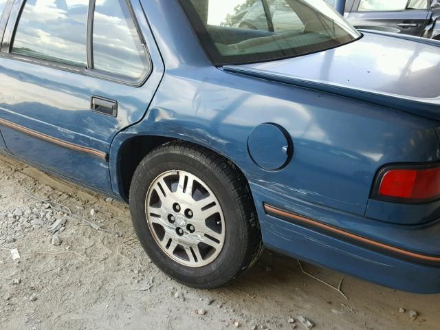 2G1WN54T1P9155646 - 1993 CHEVROLET LUMINA EUR BLUE photo 9