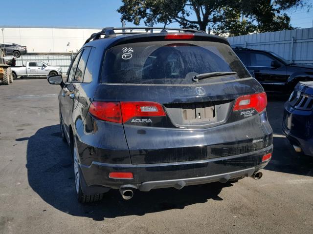 5J8TB18558A006252 - 2008 ACURA RDX TECHNO BLACK photo 3