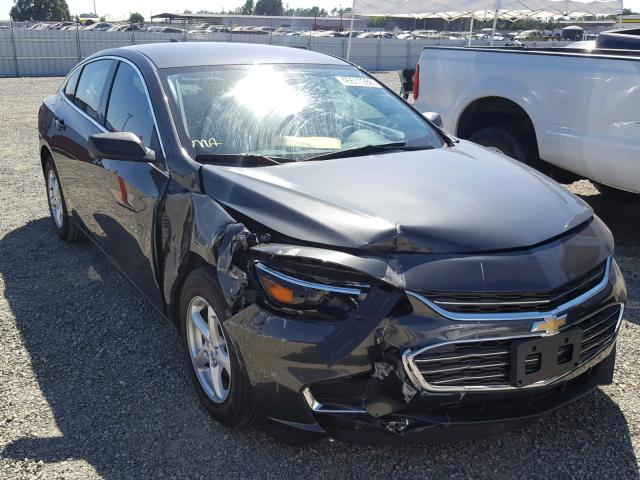 1G1ZB5ST5HF244850 - 2017 CHEVROLET MALIBU LS 灰色 照片 1