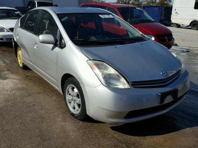 JTDKB22U650127986 - 2005 TOYOTA PRIUS SILVER photo 1